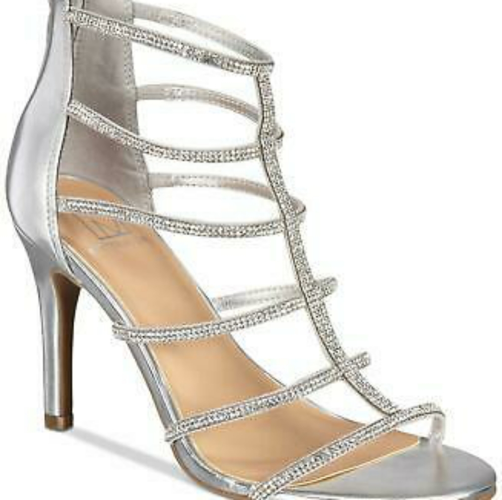 Material girl Embellished Dress Sandals